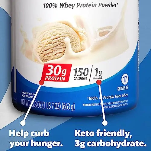 Premier Protein Powder, Vanilla Milkshake, 30g Protein, 1g Sugar, 100% Whey Protein Premier Protein Au supplements