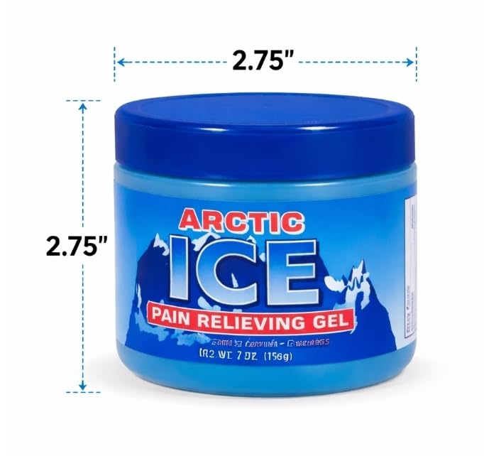 Blue Gel Topical Rub, 7 oz, Pack of 2 Generic Au supplements