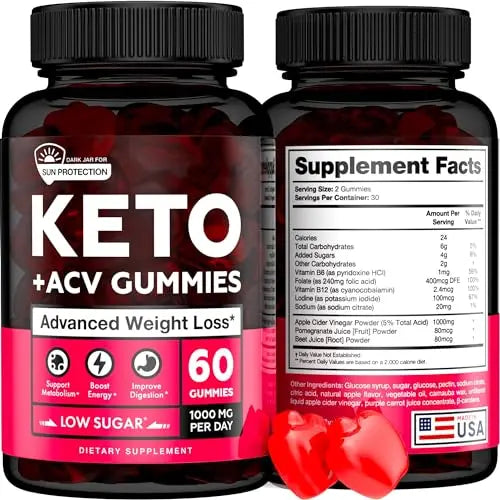 Ketо Apple Cider Vinegar Gummies 1000mg - Well-Digested ACV Keto Gummies for Wеight Beilancy Au supplements