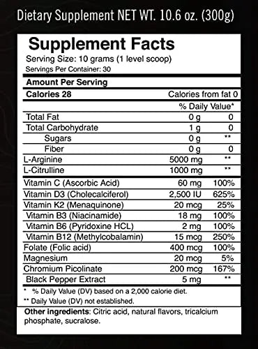 MTN OPS Enduro Nitric Oxide Supplement & Energy Drink Mix with L Arginine & L Citrulline MTN OPS Au supplements