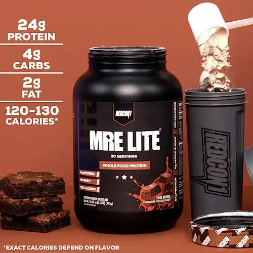 REDCON1 MRE Lite Whole Food Protein Powder, Blueberry Cobbler - Low Carb & Whey REDCON1 Au supplements