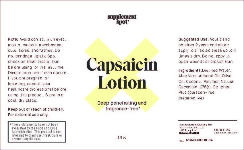 Supplement Spot Capsaicin Roll-On Cream 0.075% - Glucosamine Chondroitin MSM Gel with Bromelain – Joint & Muscle Care Bundle Supplement Spot Au supplements