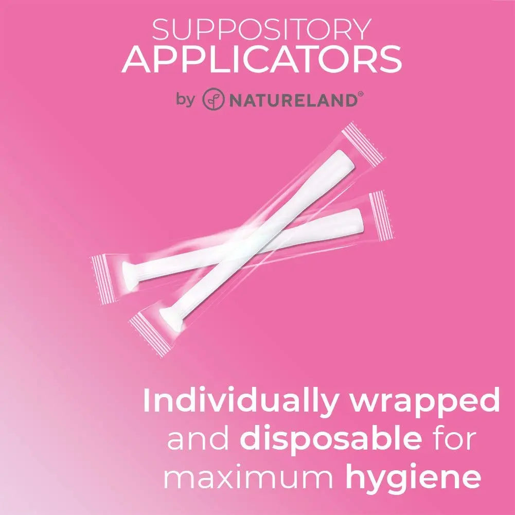 Natureland [10 Pack] Vaginal Suppository Applicators for Women, Soft Tip Auxiliary Tool for Pills Natureland Au supplements