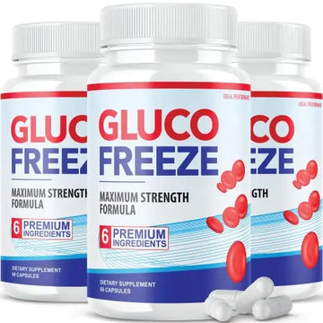 (3 Pack) Glucofreeze Pills - Official Formula Gluco Freeze Pills - Glucofreeze Pills Sugar IDEAL PERFORMANCE Au supplements