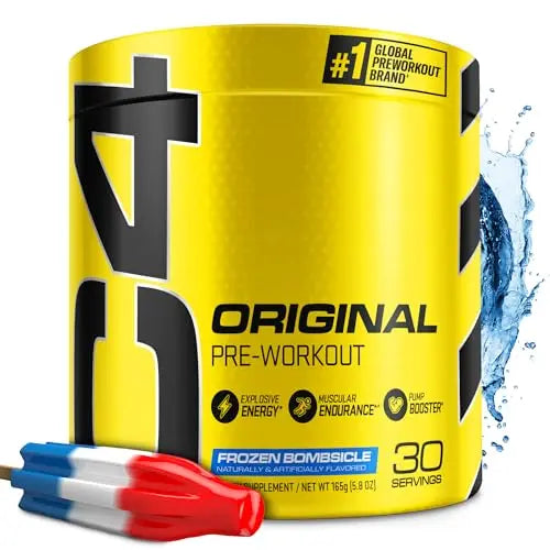 Cellucor C4 Original Pre Workout Powder Frozen Bombsicle Sugar Free Preworkout Cellucor Au supplements