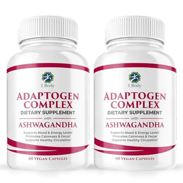 1 Body Adaptogen Complex Supplement with Ashwagandha 1 Body Au supplements