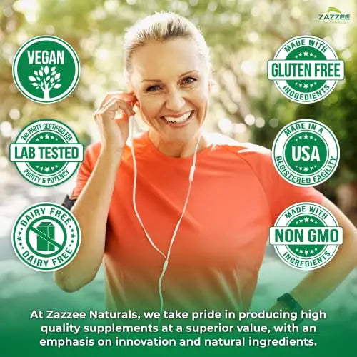 Zazzee Extra Strength Citicoline CDP Choline, 500 mg per Serving, 100 Vegan Capsules Zazzee Au supplements