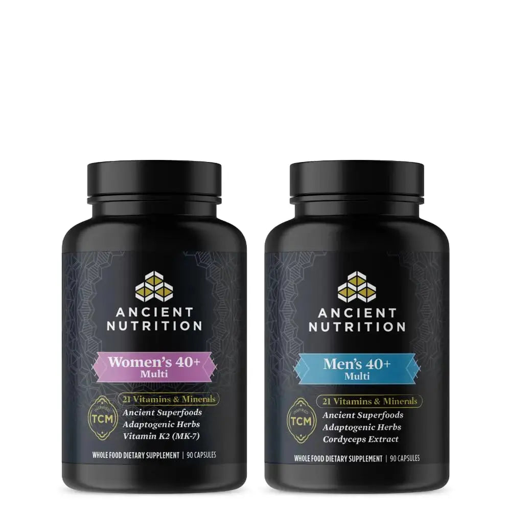 Ancient Nutrition Multivitamins for Men and Women, Age 40+ (90 Count) Ancient Nutrition Au supplements