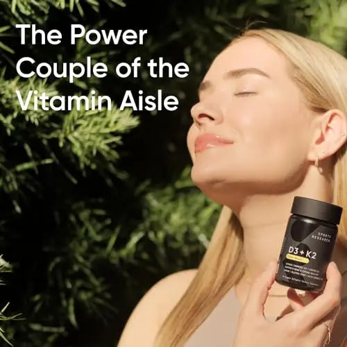 Sports Research Vitamin D3 + K2 with 5000iu of Plant-Based D3 & 100mcg of Vitamin Sports Research Au supplements