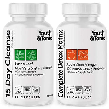 Youth & Tonic Colon Cleanser & Detox for Loss of Waste, Breaking The Plate Youth & Tonic Au supplements