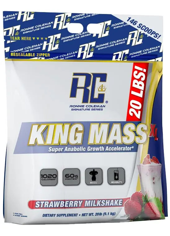 Ronnie Coleman Signature Series King Mass XL Mass Gainer Protein Powder, Muscle Gaine Ronnie Coleman Signature Series Au supplements