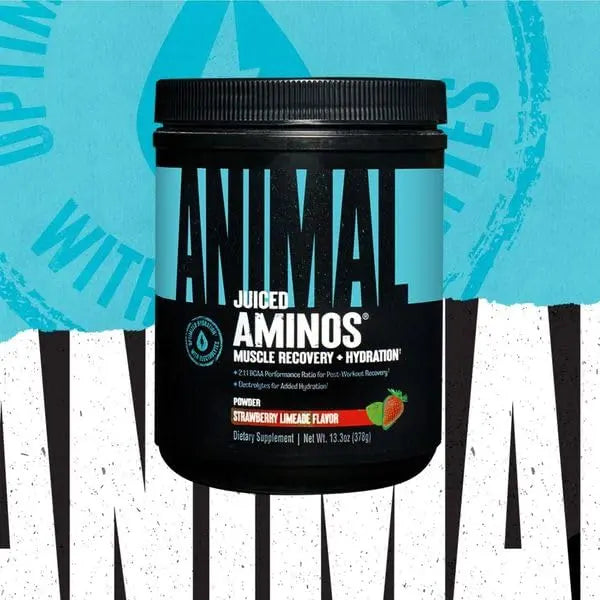 Animal Juiced Amino Acids - BCAA/EAA Matrix Plus Hydration with Electrolytes and Sea Animal Au supplements