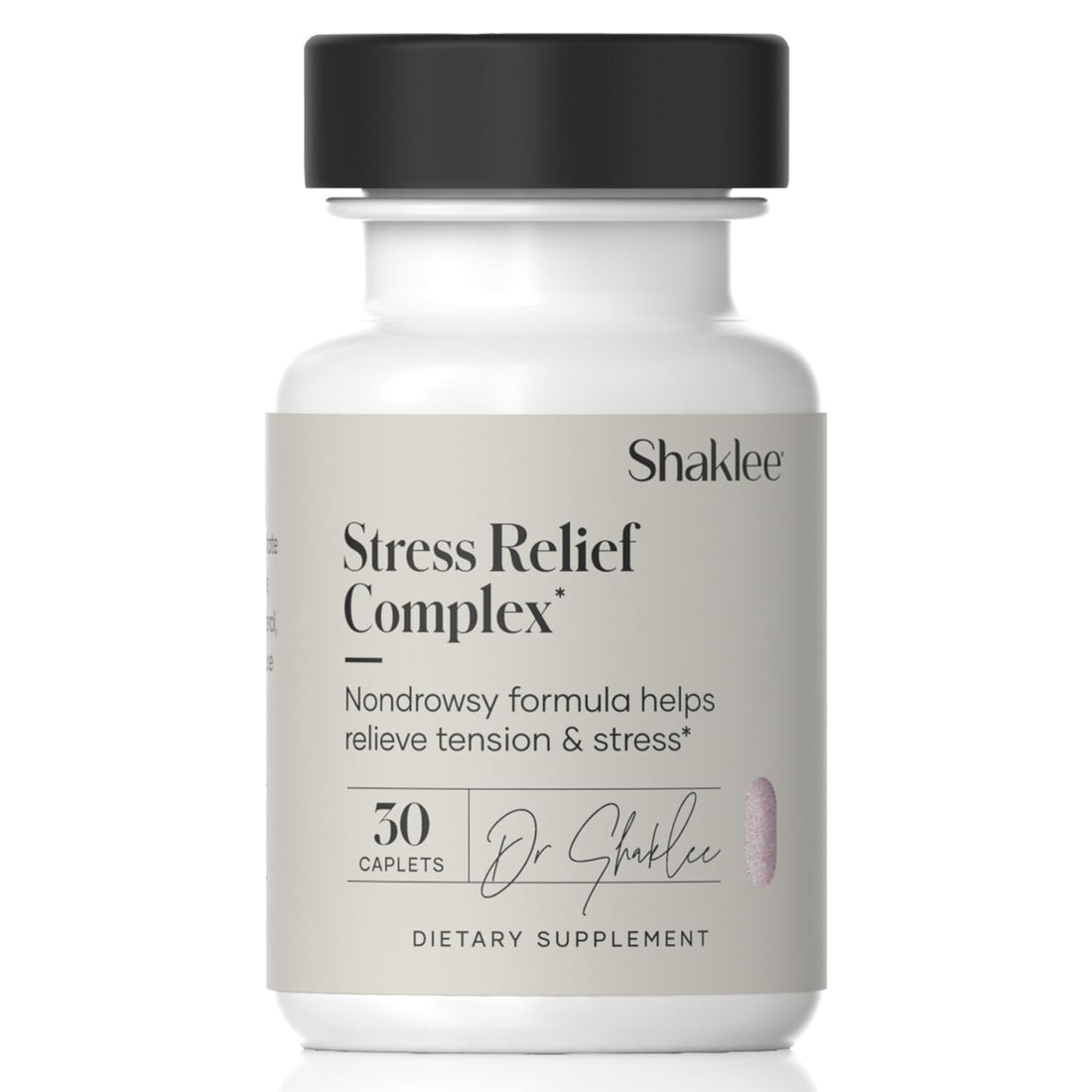 Shaklee - Stress Relief Complex - Calming Blend of L-theanine, Ashwagandha, Beta-sitosterol, and L-tyrosine - Promotes Relaxation without Drowsiness - 1 Caplet Daily - Adults Supplement - 30 Caplets Shaklee Au supplements