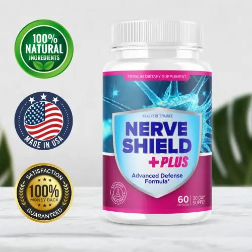 (3 Pack) Nerve Shield Plus Pills Original Supplement Advanced Nerve Formula IDEAL PERFORMANCE Au supplements
