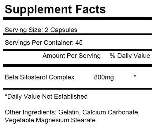 KRK SUPPLEMENTS Bundle Combo for 3 Total Bottles of Beta Sitosterol 800mg KRK SUPPLEMENTS Au supplements