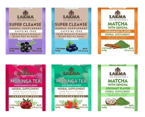 Lakma 14 Day Cleanse Kit Green Tea - 42 Tea Bags HYLEYS Au supplements
