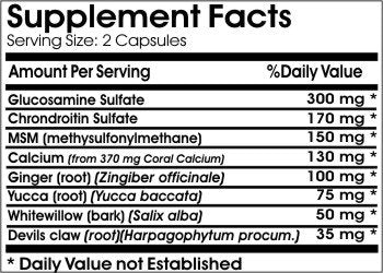 Active Joint Support // 90 Capsules // Pure // by PureControl Supplements PureControl Supplements Au supplements