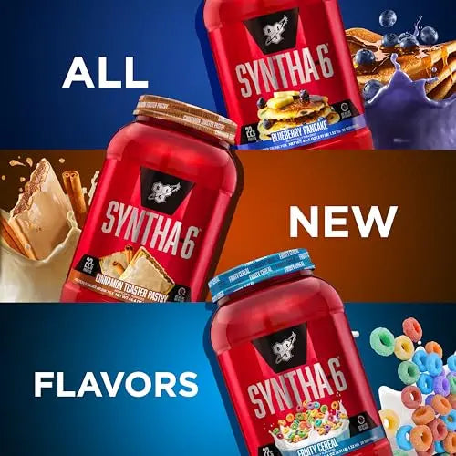 BSN SYNTHA-6 Whey Protein Powder with Micellar Casein, Milk Isolate, Fruity Cereal BSN Au supplements