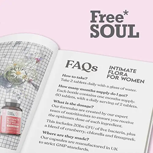 Probiotics for Women - Comprehensive Bio Cultures for Women's Intimate Flora, 20 Billion Free Soul Au supplements