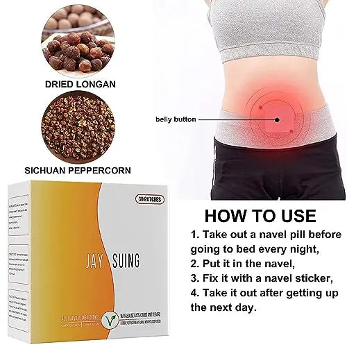Rosarden 100Pcs Belly Patch, Toning Contouring Firming Patches, Navel Sticker, Sweatproof Patches Rosarden Au supplements