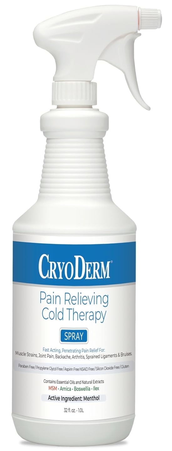 CryoDerm Cold Pain Relief Spray - 32 oz spray CryoDerm Au supplements