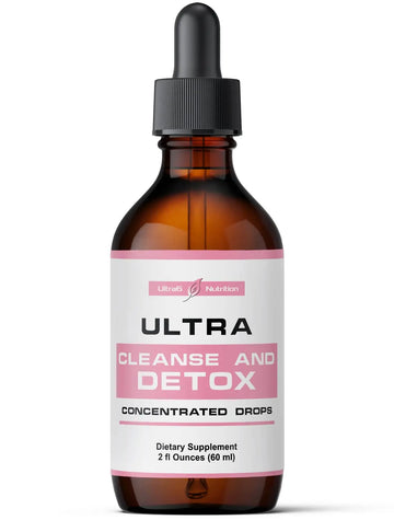 Liver Cleanse Detox & Repair Drops with Milk Thistle Extract, Dandelion Root Extract & Artichoke Ultra6 Nutrition Au supplements