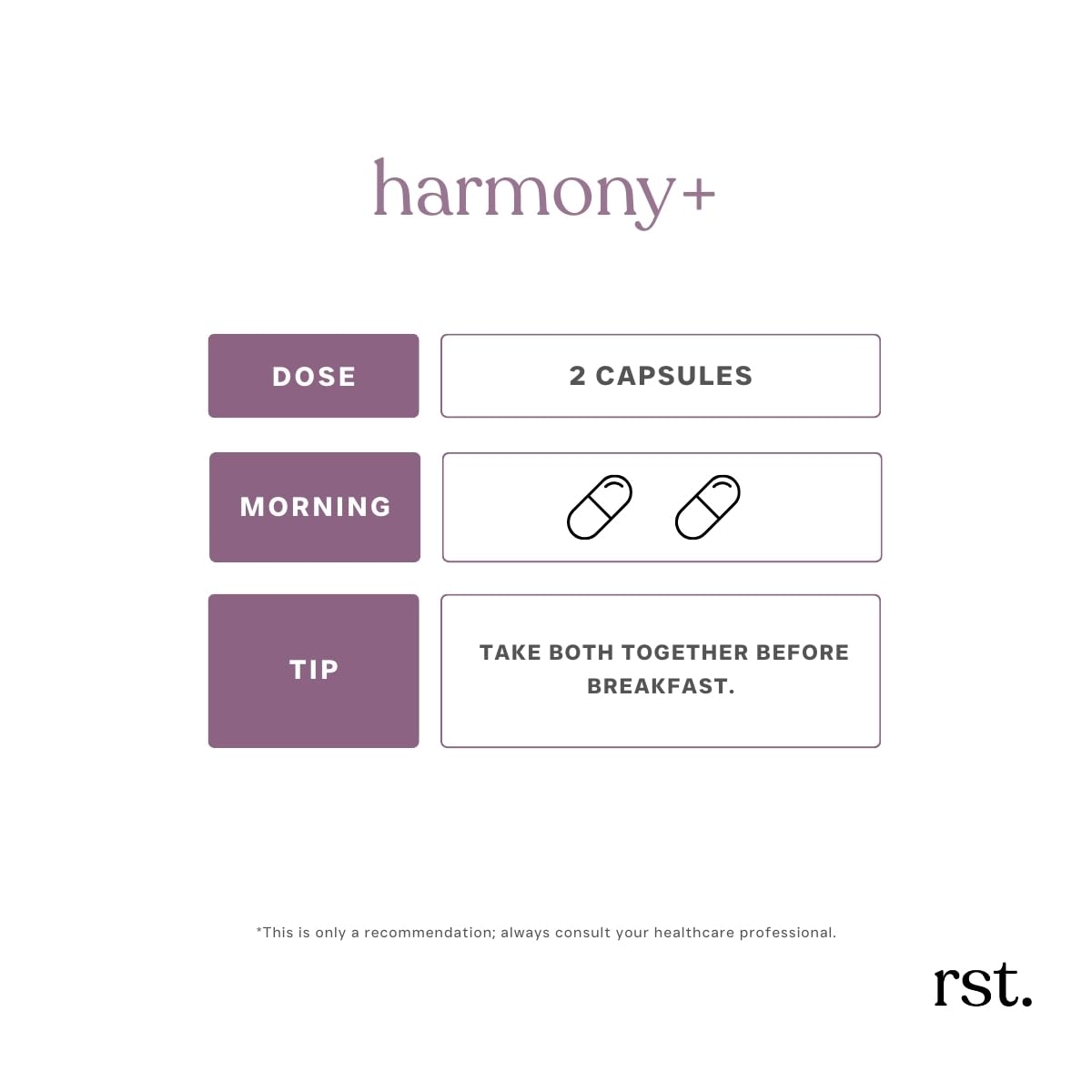 reset wellness Harmony+ | Vitex, DIM, Soy Isoflavones, Methylfolate & Selenium | Supports Women’s Hormonal Balance, Cycle Regulation & Mood Stability | 60 Capsules reset wellness Au supplements