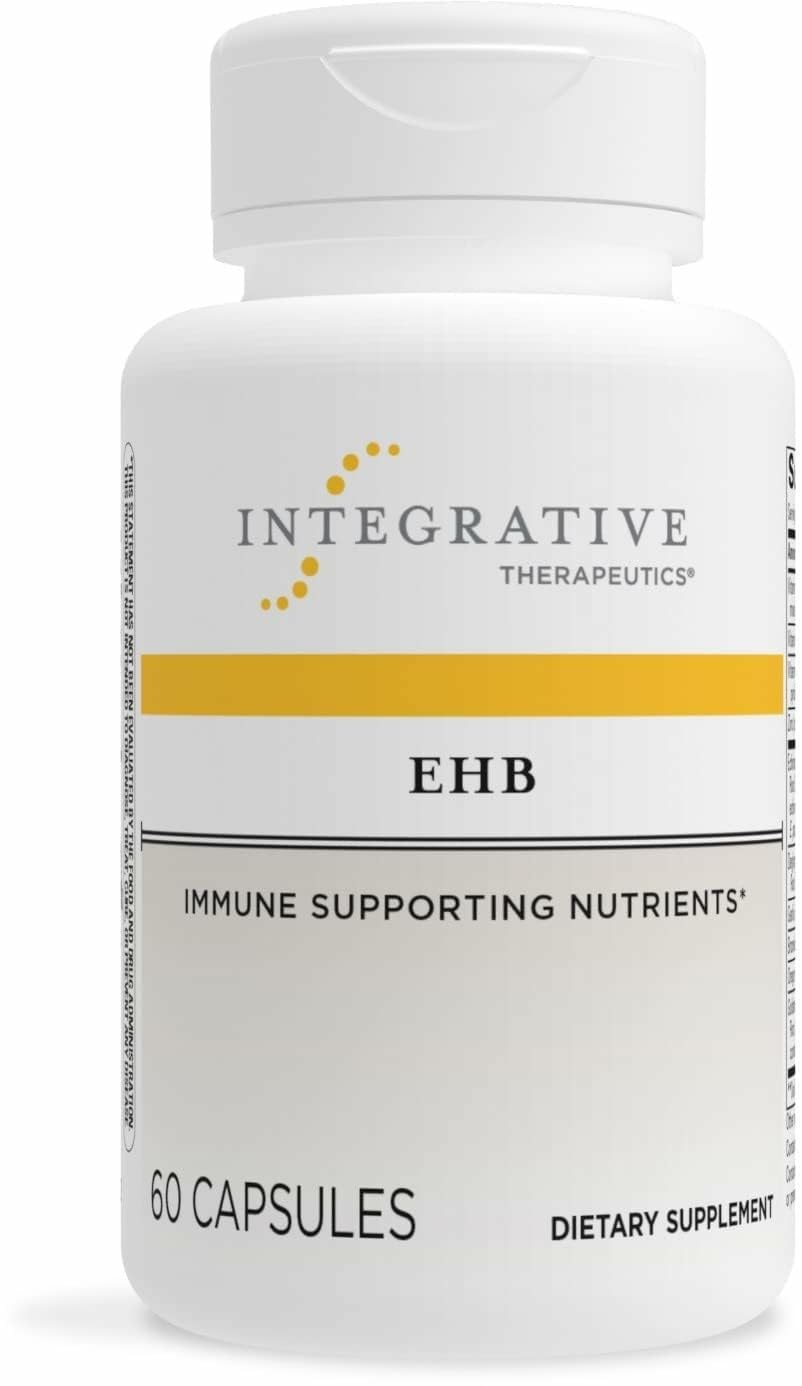 Integrative Therapeutics EHB - Immune Support Supplement with Vitamins A, C & B6* - Mineral Support with Zinc - Dairy-Free & Gluten-Free - 60 Capsules (20 Servings) Integrative Therapeutics Au supplements