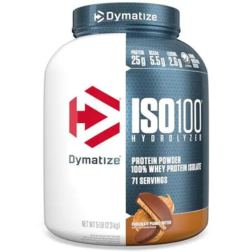 Dymatize ISO 100 Whey Protein Powder with 25g of Hydrolyzed 100% Whey Isolate Dymatize Au supplements