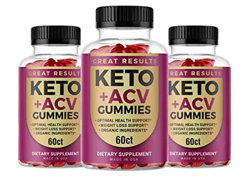 Lomilan Great Results Keto Gummies, Great Results Keto ACV Gummies, 180 Count Lomilan Au supplements