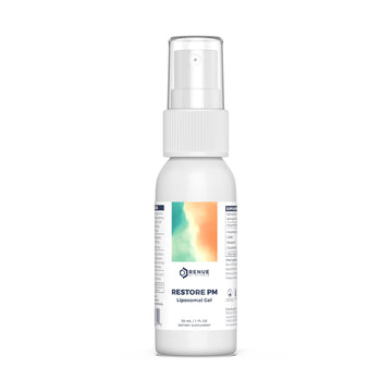 Renue By Science Restore PM | Liposomal Melatonin GABA Supplement Spray | 30ml Spray with Melatonin Glutathione & GABA 10mg - Sleep Aid Melatonin | Non-GMO | Made in The USA & Third Party Tested Renue By Science Au supplements