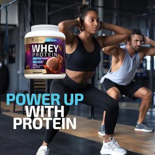 Whey Protein Powder 24g - Chocolate Ice Cream Whey Isolate Protein for Muscle Growth Nature's Nutrition Au supplements