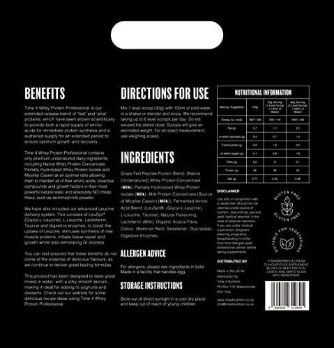 Time 4 Whey Protein Professional Time Release Grass Fed Native Whey Protein Powder, Whey Concentrate Time 4 Nutrition Au supplements