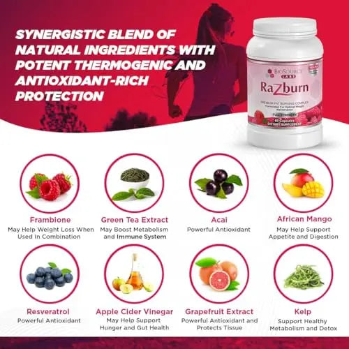 BioSource Labs Razburn – Premium Thermogenic Complex Pills with Natural Ingredients BioSource Labs Au supplements