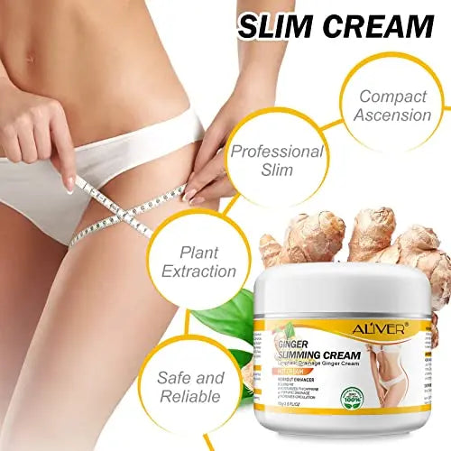 2PCS VOGSIG Ginger Slimming Cream - Anti Cellulite, Fat Burning, Tightening & Moisturizin VOGSIG Au supplements