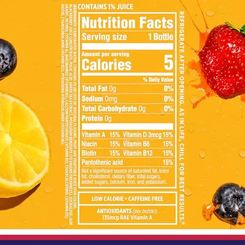 Sparkling Ice, Berry Lemonade Sparkling Water, Zero Sugar Flavored Water, with Vitamins Sparkling ICE Au supplements