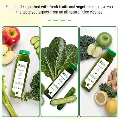 Raw Fountain 7 Day Green Juice Cleanse, All Natural Raw, Vegan Detox, Cold Pressed Raw Fountain Au supplements