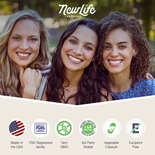 NewLife Naturals Boric Acid Suppositories for Women - 600mg NewLife Naturals Au supplements