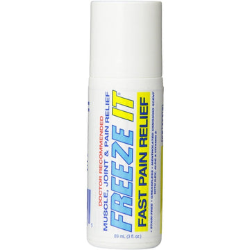 Freeze It Advanced Therapy Roll-On 3 oz (Pack of 5) Freeze It Au supplements