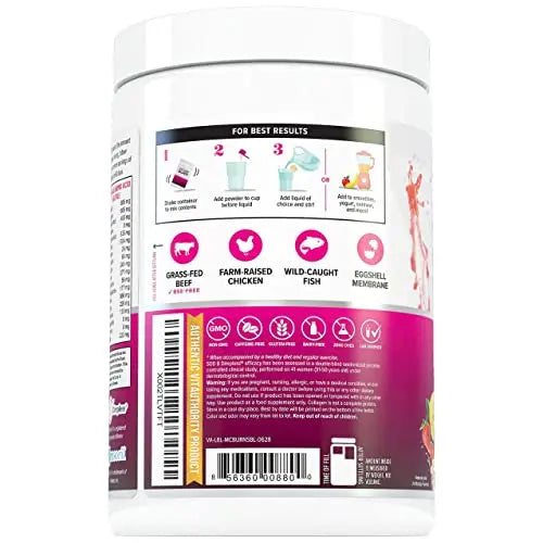 Multi Collagen Burn: Multi-Type Hydrolyzed Collagen Protein Peptides with Hyaluronic Acid Vitauthority Au supplements