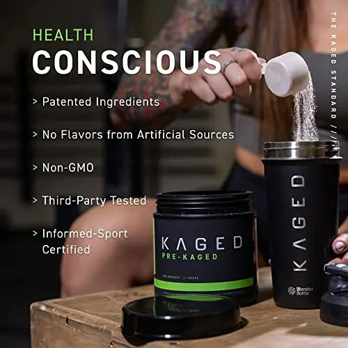 Kaged Original Pre-Workout Powder | Fruit Punch | Pre Formulated with Creatine, Beta Alanine Kaged Au supplements