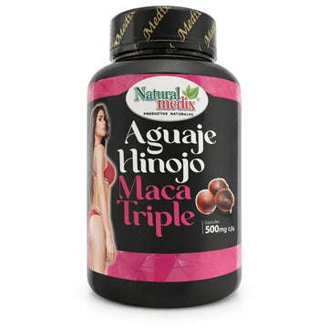 Natural medix Aguaje Hinojo Maca Triple (Maca Root Supplement) Premium 100 Capsules | Premium Botanical Blend for Feminine Balance & Confidence Natural medix Au supplements