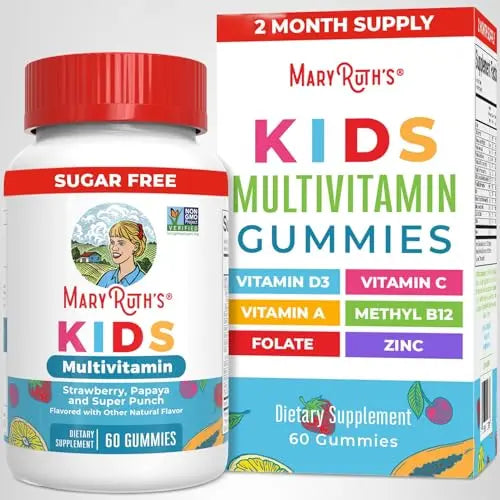 MARYRUTH'S Kids Vitamins | Multi | Sugar Free | 2 Month Supply | Kids Multivitamin Gummies for Ages 2+ | Vegan | Only 1 Gummy a Day | 60 Count MARYRUTH'S Au supplements