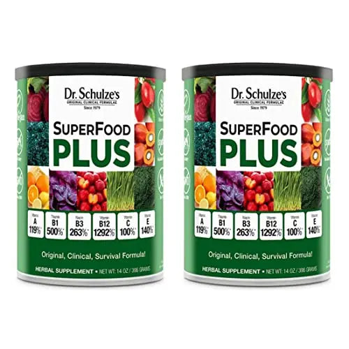Dr. Schulze’s | SuperFood Plus | Vitamin & Mineral Herbal Concentrate | Dietary Supplement Dr. Schulze's Au supplements
