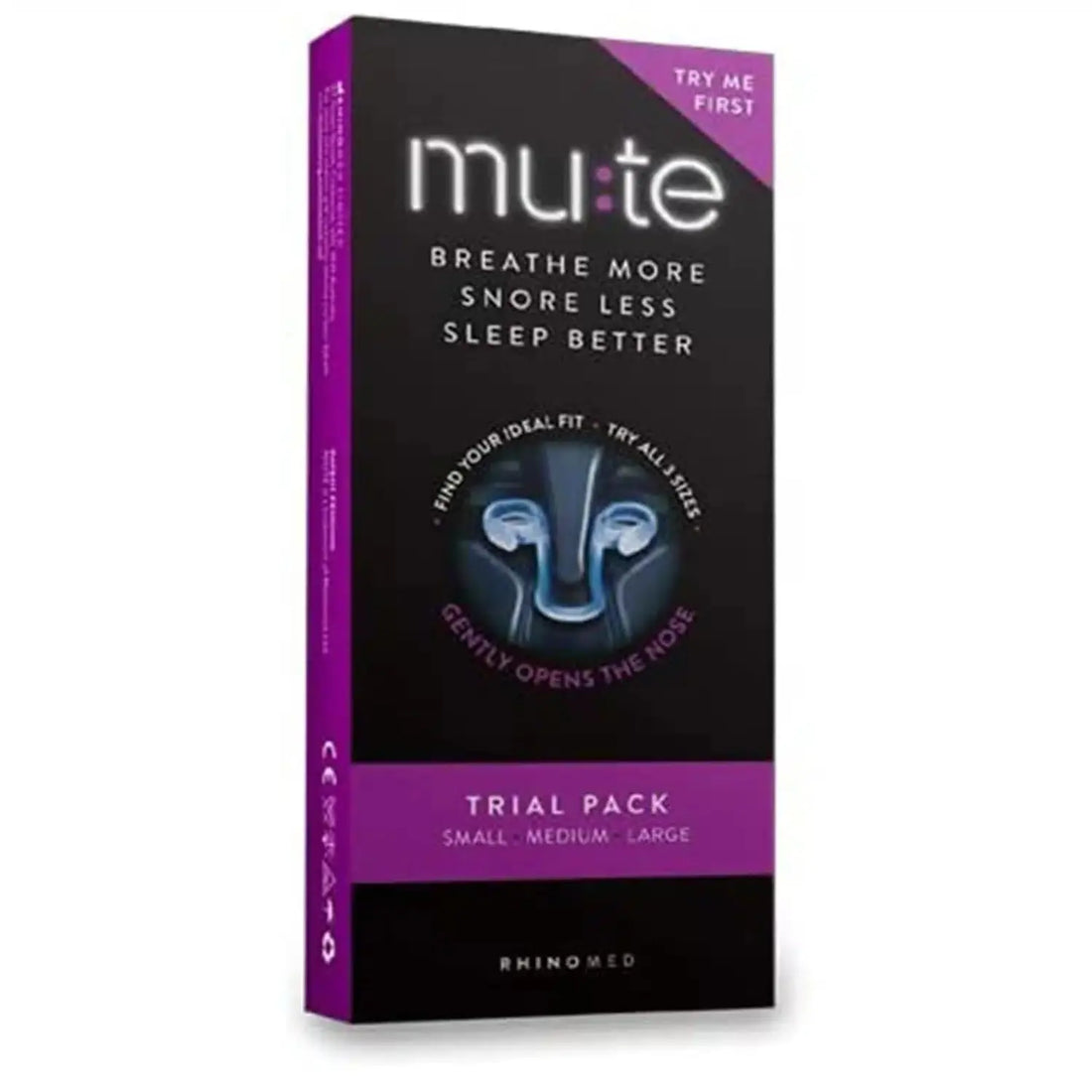 Rhinomed Mute Nasal Dilator for Snore Reduction - Anti-Snoring Aid Rhinomed Au supplements