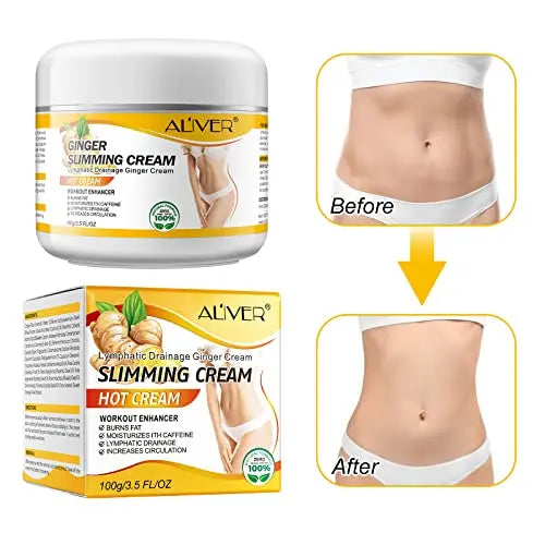 2PCS VOGSIG Ginger Slimming Cream - Anti Cellulite, Fat Burning, Tightening & Moisturizin VOGSIG Au supplements