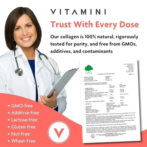 Premium Advanced Collagen Capsules for Menopause and Perimenopause V Vitamini Au supplements