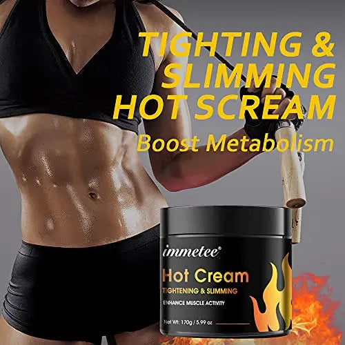 Hot Cream for Belly Fat Burner, Hot Cream Cellulite and Fat Burner, Sweat Fat Burning Gel immetee Au supplements